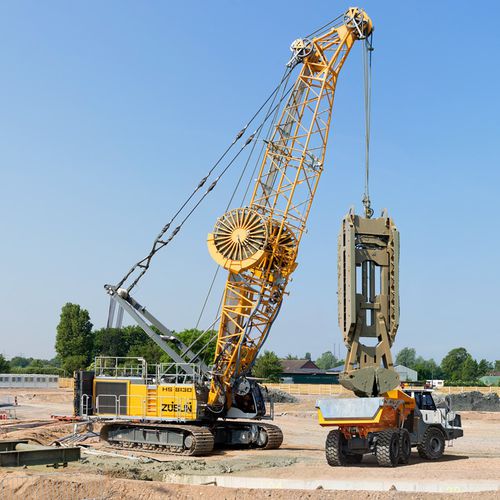 Гидравлический подъемный кран - HS 8130.1 - Liebherr  - гусеничный / для подъема