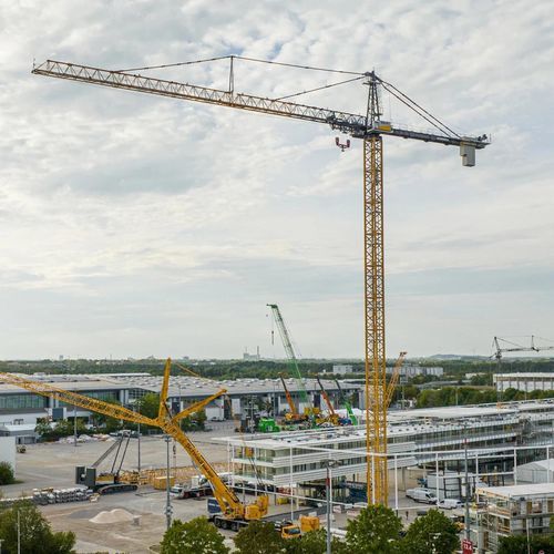 Башенный подъемный кран - 1188 EC-H 40 - Liebherr  - со стрелой / фиксированный / для подъема