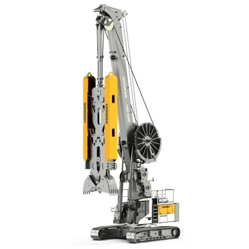 Сверлильный станок с дизельным двигателем - LBX 600 - Liebherr  - механическая / для строительной площадки / для фундаментных свай