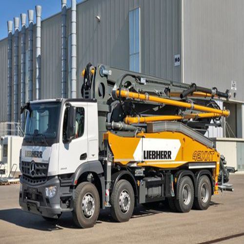 Мобильный бетононасос - 42 XXT - Liebherr  - на грузовике