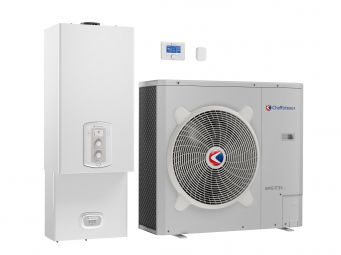 Тепловой насос воздух/вода - MIRA C HYBRID - CHAFFOTEAUX - для домашнего использования / для наружного применения / с дополнительным котлом