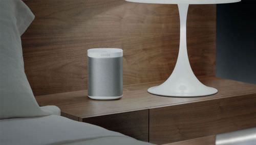 Беспроводная колонки - PLAY:1 - Sonos - для домашнего использования / для интерьера / коричневая