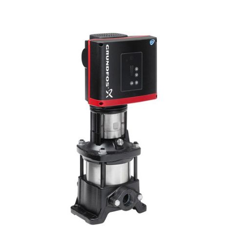 Насос для воды - CR VERTICAL MULTISTAGE INLINE  - Grundfos - из чугуна / из нержавеющей стали / центробежный