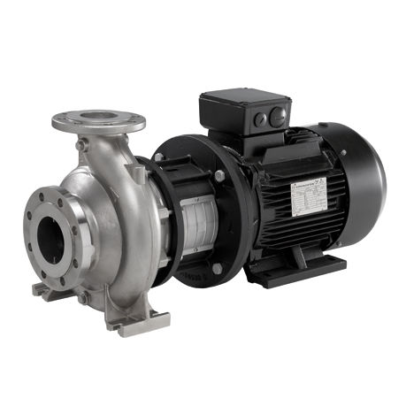 Насос для воды -  NB SERIES END-SUCTION CLOSE-COUPLED - Grundfos - из нержавеющей стали / центробежный