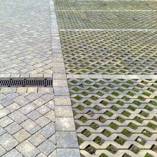 Напольная плитка из бетона - PRATO VERDE - mvb - для наружного применения / с возможным проездом транспорта / дренажная