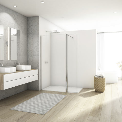 Фиксированная перегородка для душа - WALK-IN DIVERA D22WI3 - Ronal - поворотная / угловая / из стекла Sécurit®