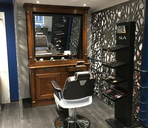 Декоративная панель для мебели - HAIRDRESSER FRIMOVSSE - Bruag Design Factory AG - для перегородки / настенная / МДФ