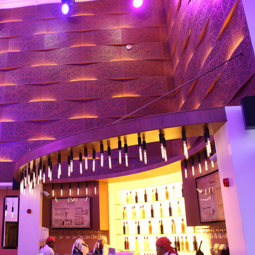 Акустическая панель для подвесных потолков - DOME THEATRE BOXPARK, DUBAI - Bruag Design Factory AG - из ламината высокого давления / для профессионального использования / декоративная