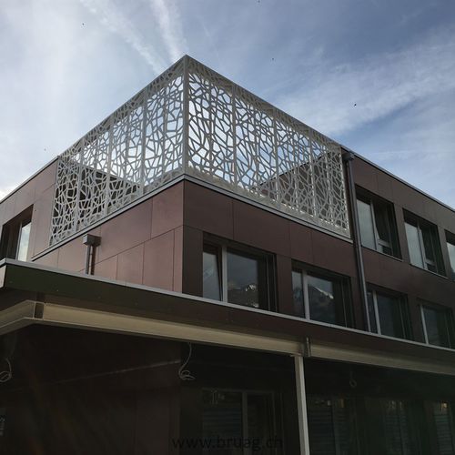 Решетчатый балкон - CELLON - PRIVATE HOUSE - Bruag Design Factory AG - из дерева / противовзломный