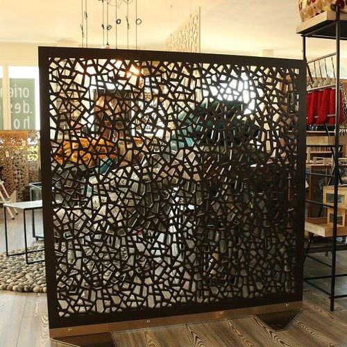 Неподвижная перегородка - LOUNGEMAX - Bruag Design Factory AG - модульная / из МДФ / для бытового использования