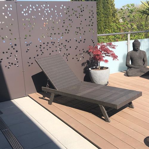 Ветрозащитное ограждение из ламината высокого давления - CELLON PRIVATE HOME - Bruag Design Factory AG - для ресторана