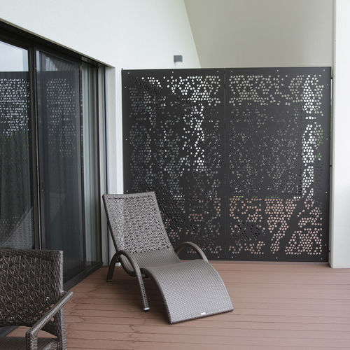 Декоративная панель разделительная перегородка - HOTEL GOLFPANORAMA LIPPERSWIL - Bruag Design Factory AG - для перегородки / для внешнего благоустройства / настенная