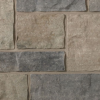 Облицовка из бетона - VIVACE : COBBLESTONE - brampton brick - для наружного использования / текстурированная / имитация камня