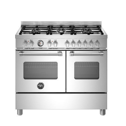 Газовая кухонная плита - MAS106L2EXC - Bertazzoni - электрическая / 6 конфорок / 2 духовки
