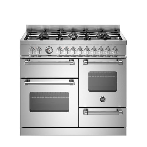Газовая кухонная плита - MAS106L3EXC - Bertazzoni - электрическая / 6 конфорок / 3 духовки