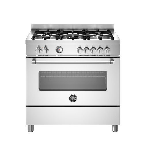 Газовая кухонная плита - MAS95C1EXC - Bertazzoni - электрическая / для профессионального использования / 5 конфорок