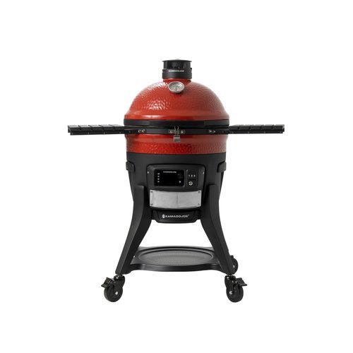 Барбекю на угле - KONNECTED JOE™ - Kamado Joe - на роликах / напольное / из нержавеющей стали
