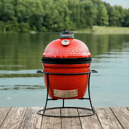 Барбекю на угле - JOE JR™  - Kamado Joe - передвижное / из нержавеющей стали / из чугуна