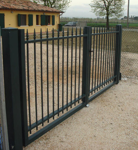 Створчатое ворота - DRIVEWAY  - Libra Industriale spa - из стали / решетчатое / для профессионального использования