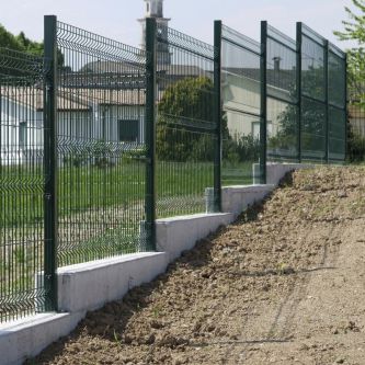 Забор из сварной решетки - GARDEN - Libra Industriale spa - садовый / из гальванизированной стали / из окрашенной стали