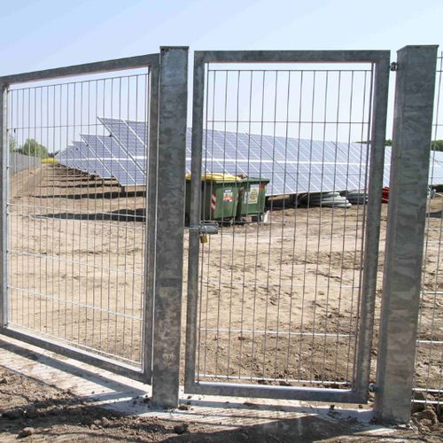 Решетчатый забор - OPEN - Grigliati Baldassar S.r.l. - для стройки / из металла