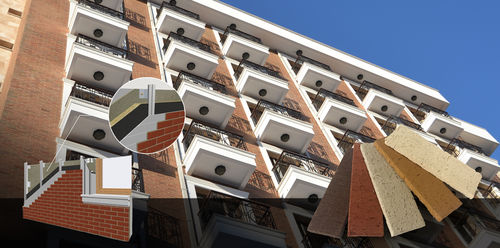 Облицовочная пластина из клинкера - CHANELLED GRC BRICK PANEL - Isiklar Building Materials Inc. - для наружного применения / 3D / имитация кирпича