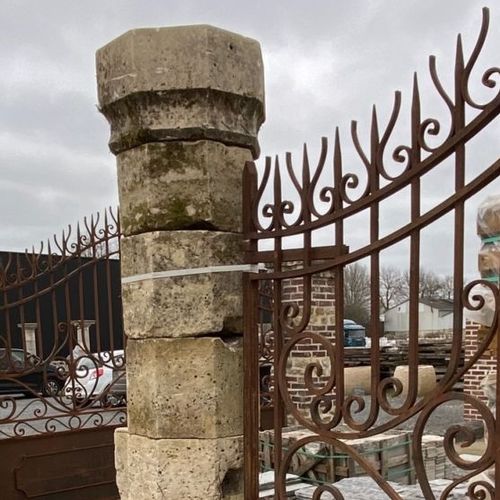 Столб для заграждения из камня - 202104 - bca materiaux anciens