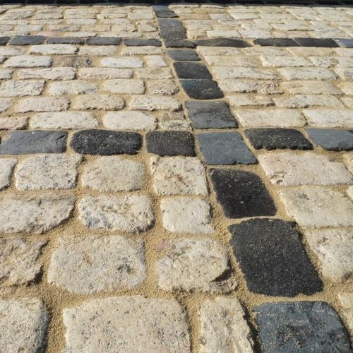 Напольная плитка из гранита - bca materiaux anciens - из известняка / из песчаника / из базальта