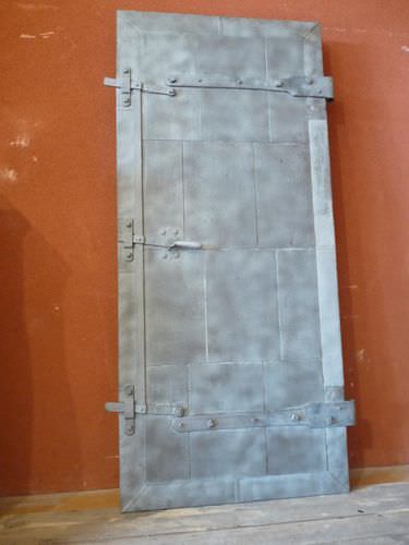 Входная дверь - bca materiaux anciens - из дерева / створчатая / заподлицо