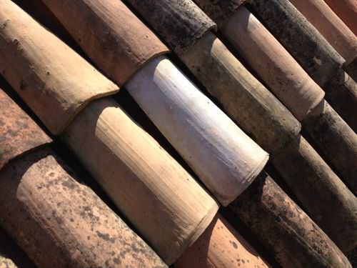 Черепица желобчатая - bca materiaux anciens - из терракоты