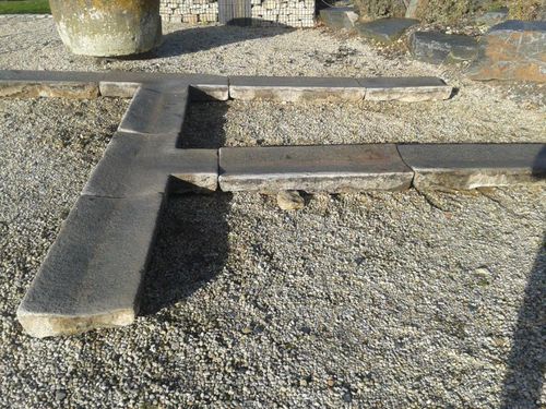 Лоток канализации с центральной прорезью - bca materiaux anciens - из камня / напольный