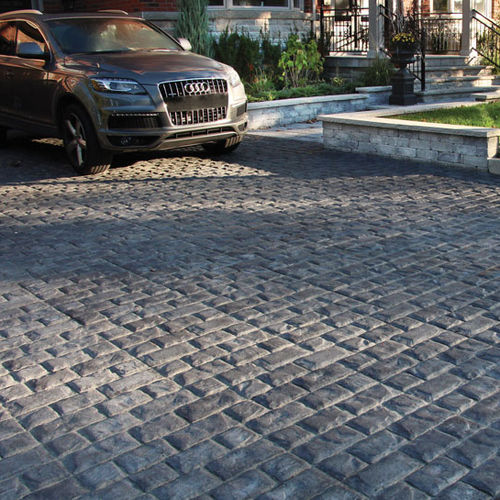 Напольная плитка из бетона - CORSO - shaw brick - для наружного применения / с возможным проездом транспорта / противоскользящая