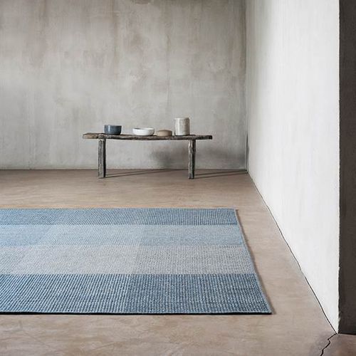 Современный ковер - GENOVA - LINIE DESIGN A/S - в полоску / в клетку / из новозеландской шерсти