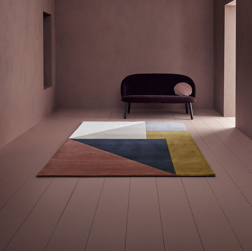 Современный ковер - ARGUTO - LINIE DESIGN A/S - геометрический / из шерсти / прямоугольный