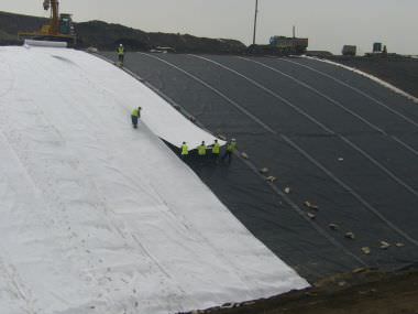 Дренажная георешетка - INTERDRAIN - Geosintex - для подпорной стены / дорожная / из полиэтилена