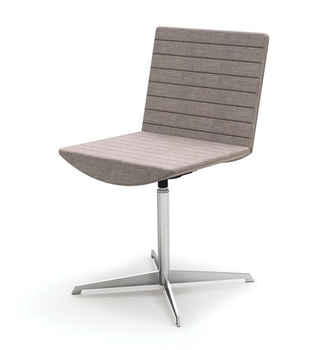 Современный cтул - CRESCENT - burgessfurniture - для интерьера / из ткани / с основанием из металла