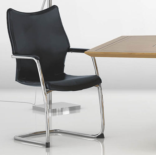 Современный стул для посетителей - FORUM - burgessfurniture - для интерьера / из стали / из сетки