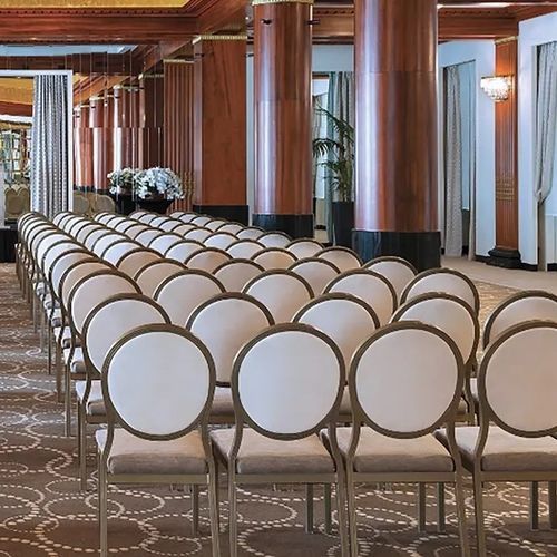 Современный cтул - SALON  - burgessfurniture - для интерьера / из ткани / с основанием из металла