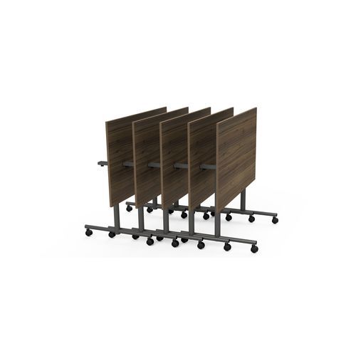 Современный стол для собраний - FLIP-TOP - burgessfurniture - из фанерованной древесины / из лиственных пород дерева / из ламината высокого давления