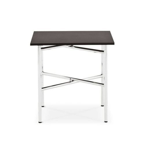 Современный журнальный столик - BUFFET CUBE - burgessfurniture - из стекла / из ламината высокого давления / с основанием из металла