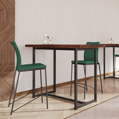 Современный стол - TRANS-POSE® - burgessfurniture - из дерева / с основанием из металла / прямоугольный