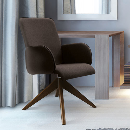 Современное кресло - CASUELLE® - burgessfurniture - из ткани / из дерева / из металла