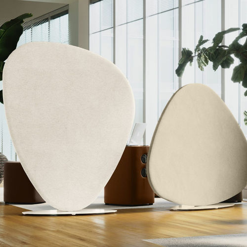 Разделитель пространства из металла - D360/2 - burgessfurniture - из ткани / для профессионального использования / модульный