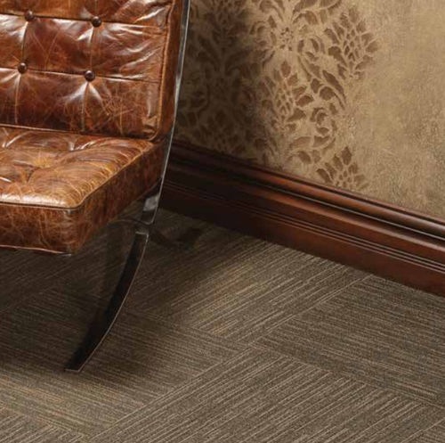 Ковровое покрытие из плит - VENTURI - Kraus Flooring - тафтинговое / с вытяжным ворсом / нейлоновое