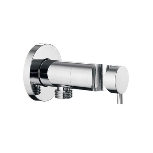 Кран для душа - TONDO - Aquademy - настенный / из хромированной латуни / для ванной комнаты