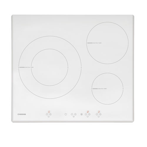 Индукционная варочная панель - I 2160 WH - Nodor - 3 конфорки / встраиваемая / с сенсорным управлением
