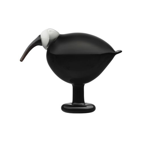 Скульптура из дутого стекла - Birds :1065447 - iittala - отдельностоящая / черная / анималистическая