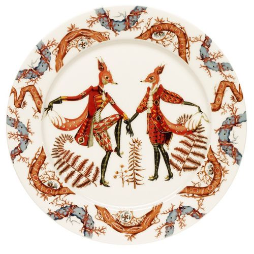 Плоский тарелка - TANSSI - iittala - круглый / из фарфора / для профессионального использования
