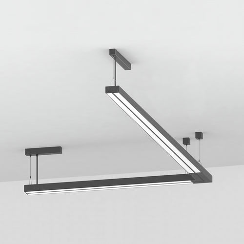 Подвесной светильник - DINAMICA - PLEXIFORM - видимый / LED / линейный