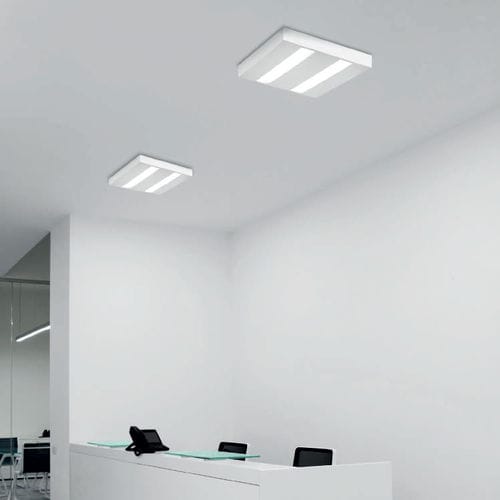 Видимый светильник - B2 - PLEXIFORM - встраиваемый в потолок / LED / линейный